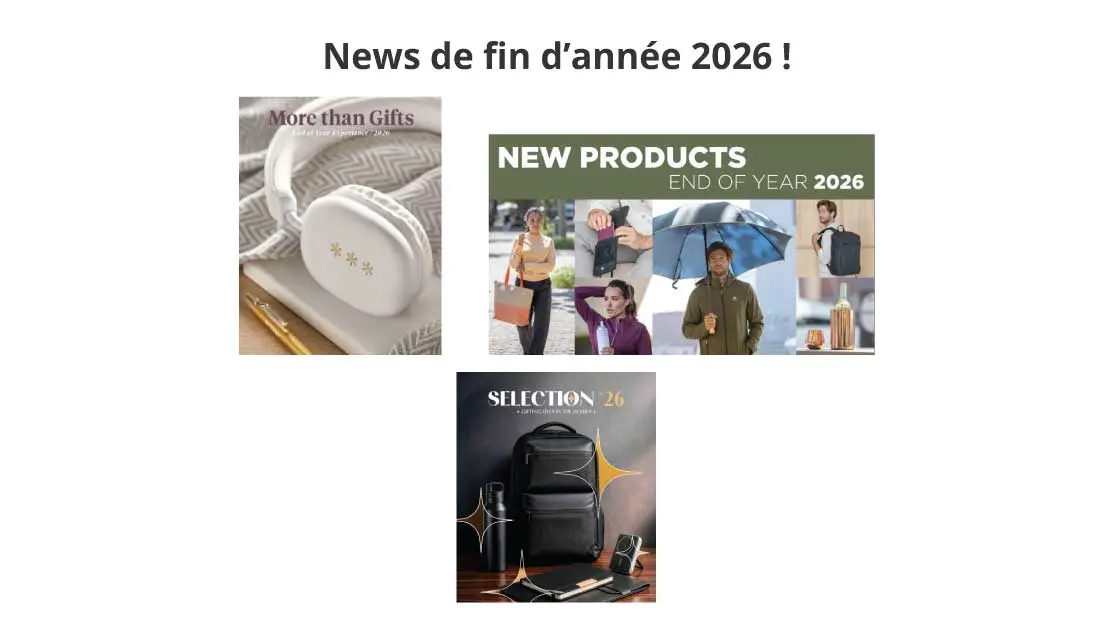 catalogues 2026 objets et textiles publicitaires